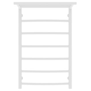 Полотенцесушитель водяной Laris Классик 73208024БМ  с полкой П7 50x80см белый матовый